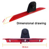 PZ466 Car Waterproof 170 Degree Brake Light View Camera for Ford Transit 2014-2015