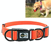 Waterproof PVC Dog Collar, Small 24-36cm, Orange