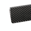 Car Carbon Fiber Rear Seat Ashtray Panel Decorative Sticker for Infiniti Q50 / Q60 2014-2020