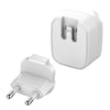 LDNIO A201 2.4A Dual USB Charging Head Travel Direct Charge Mobile Phone Adapter Charger With 8 Pin Data Cable(EU Plug)
