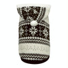 Dog Christmas Coat, Black, Large - Warm & Festive