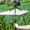 PULUZ Pocket Mini Plastic Tripod Mount with Phone Clamp for Smartphones(Black)