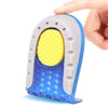 Half-Size Inner Heightening Pads Soft And Comfortable Invisible Shock Absorption Increased Insoles, Size: 1.5cm(Blue)