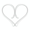 For AirPods 1 / 2 / Pro Anti-lost Silicone Earphone Ear-hook(White)