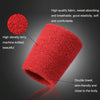 2PCS Basketball Badminton Tennis Running Fitness Towel Sweat-absorbing Sports Wrist(Black)
