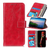 For Alcatel 1B 2022 Retro Crazy Horse Texture Horizontal Flip Leather Phone Case(Red)