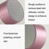 2pcs Manual Compact and Portable Double-sided Nano Hair Removal Foot Scrubbers(Rose Gold)
