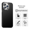 For iPhone 14 Pro Max Carbon Fiber Series IMD Phone Case(Black)