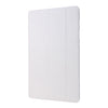 For Samsung Galaxy Tab S8 / Tab S7 Silk Texture Flip Leather Tablet Case(White)