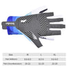 BOODUN P101251 Summer Outdoor Half Finger Silicone Non-Slip Fishing Gloves, Size: XL(Black)
