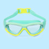 HAIZID Children Large Frame Anti-fog HD Diving Goggles(5020 Green)