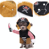 Dog Pirate Costume, Murder Pirate, Medium (M), Halloween