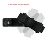 Canoe Paddle Fishing Rod Holder Rail Bracket, Specification: Adjustable Roller