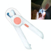 LED Pet Nail Clippers with File, Pink