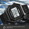 SKMEI 1875 Men Outdoor Electronic Watch Timing Multi-Functional Watch, Style: Silicone Band Black Machine