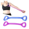 Home Workout Fitness Yoga Pull Rope Arm Back Puller(Purple)