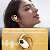 Wireless Hanging Ear Bluetooth Earphone Bone Conduction No In-Ear Open Sports Earphones(White)