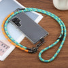 8mm 3 in 1 Anti-lost Strap Phone Crossbody Splicing Lanyard(Grey Blue)
