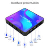 X88 Pro 10 4K Ultra HD Android TV Box with Remote Controller, Android 10.0, RK3318 Quad-Core 64bit Cortex-A53, 4GB+128GB, Support Bluetooth / Dual-Band WiFi / TF Card / USB / AV / Ethernet(US Plug)
