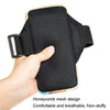 B228 Large Running Mobile Phone Arm Bag Sports Mobile Phone Arm Sleeve Wrap Bag(Flower Gray)