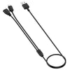 Delupe/Yawpet Dog Trainer Charger - 1m Magnetic (Black)