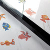 PEVA Non-slip Sticker Bathroom Bathtub Cartoon Non-slip Sticker, Model: 10 PCS  8x8cm Flowers