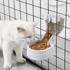 Hanging Cat Feeder & Drinker, Grey, Cage/Kennel Mount