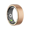 R03 SIZE 11 Smart Ring, Support Heart Rate / Blood Oxygen / Sleep / Multiple Sports Modes(Gold)