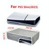 For PS5 Slim Disc & Digital Host Dust Cover Protective  Case, Style: Horizontal Gray