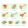 10pcs /Set Bucket Children Outdoor Beach Toys Play Water Play Sand Set