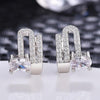 Ladies Without Pierced Ear Cuffs With Diamonds(K18)