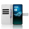 For Asus ROG Phone 8 Pro Diamond Texture Leather Phone Case(White)