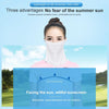 PGM Golf Men and Women Ice Silk Bib Sunscreen Mask
