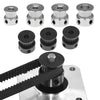 10 PCS GT2 3D Printer Synchronous Wheel Transmission Leather Pulley, Specification: 20 Tooth 5mm