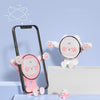 ICARER FAMILY AK-01 Car Air Outlet Cartoon Phone Holder Car Navigation Gravity Support Frame(Pink)
