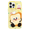 For iPhone 11 Pro Max Skin Feeling Jelly TPU Hybrid PC Phone Case(Bread Toast Yellow)