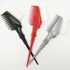 3 PCS Hair Dyeing Soft Brush Comb Hairdressing Tools Color Random Delivery