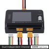 ToolkitRC M6D 500W Toy Airplane Dual Channel Li-Po Battery Balance Charger(Black)