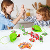 BY-0003 Frog Tongue Out Board Game Parent-child Interactive Desktop Toy(Green)