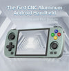 ANBERNIC RG405M Handheld Game Console 4 Inch IPS Touch Screen Aluminum Alloy Android 12 System  128G+256G 4000+Games(Black)