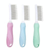 Pet Grooming Comb - Two-Sided Deshedding & Detangling Tool (Pink)