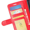 For Alcatel 1SE  2020 R64 Texture Single Horizontal Flip Protective Case with Holder & Card Slots & Wallet& Photo Frame(Red)