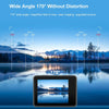 5K/30FPS WIFI HD Anti-Shake Remote Touch Dual-Screen IP68 Waterproof Sports Camera, Style: Camera + 64G Card