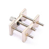 2 In 1  Watch Movement Holder Clip Base Metal Multi Function Vise Clamp(Copper Set)