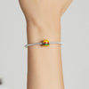 S925 Sterling Silver Delicious Burger Beads DIY Bracelet Necklace Accessories