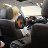 F6207 Car Rear Seat Zip Lock USB Double Head Fan, Model: USB
