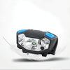 Usb Rechargeable Waterproof Sensor Headlight Outdoor Fishing Light(Black)