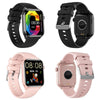 T12Pro 1.85-inch IP67 Waterproof Sports Health Monitoring Bluetooth Call Smart Watch(Black)