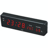 Combinatorial Alarm Clock Practical Digital Hanging Dual-purpose LED Clock, EU Plug(Red)