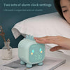 Dinosaur Kids Alarm Clock Electronic Clock Multifunctional Chime Small Alarm Clock(Green)